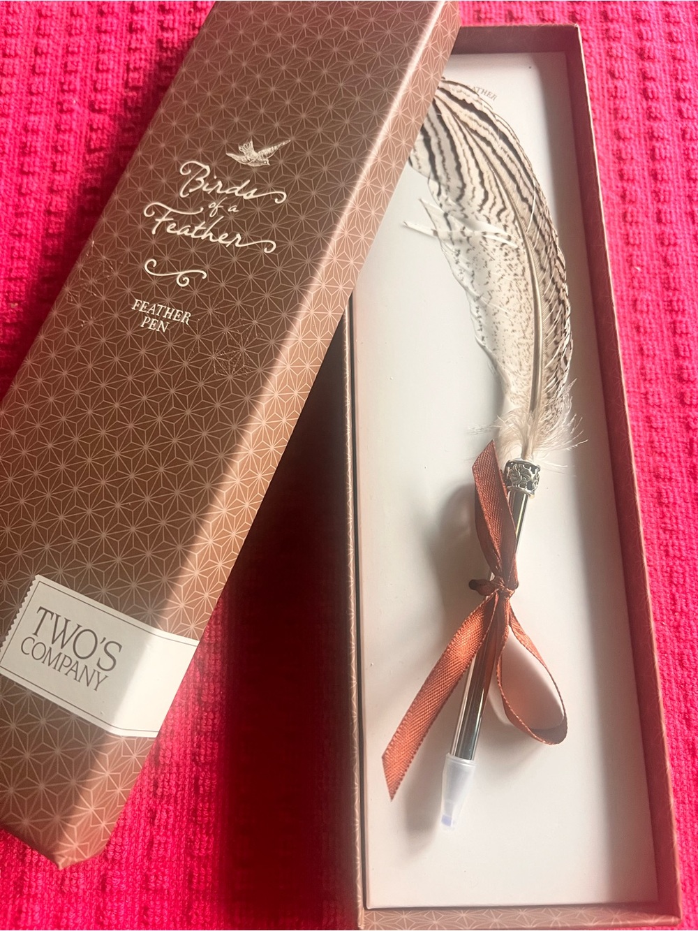 Feather Pen in Gift Box